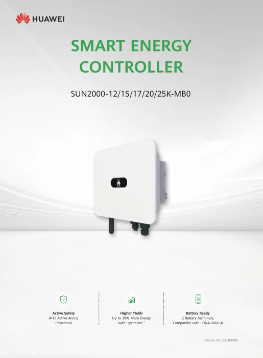 Invertor Hibrid trifazat Huawei 12 kW - SUN2000-12K-MB0 9